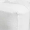 Linen Fitted Sheet - White
