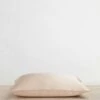 Silk Linen Flip Pillowcase - Blush