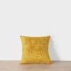 Talik Velvet Square Cushion Cover - Mustard -Cultiver Sales Store 11 Talik Mustard 02