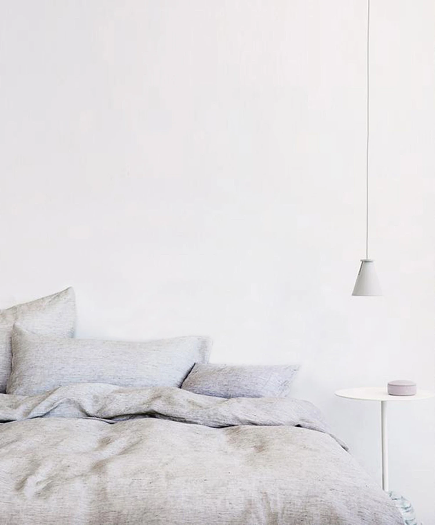 Linen Flat Sheet With Border - Pinstripe 6 Linen Flat Sheet With Border - Pinstripe - Image 4