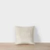 Talik Velvet Square Cushion Cover - Cream
