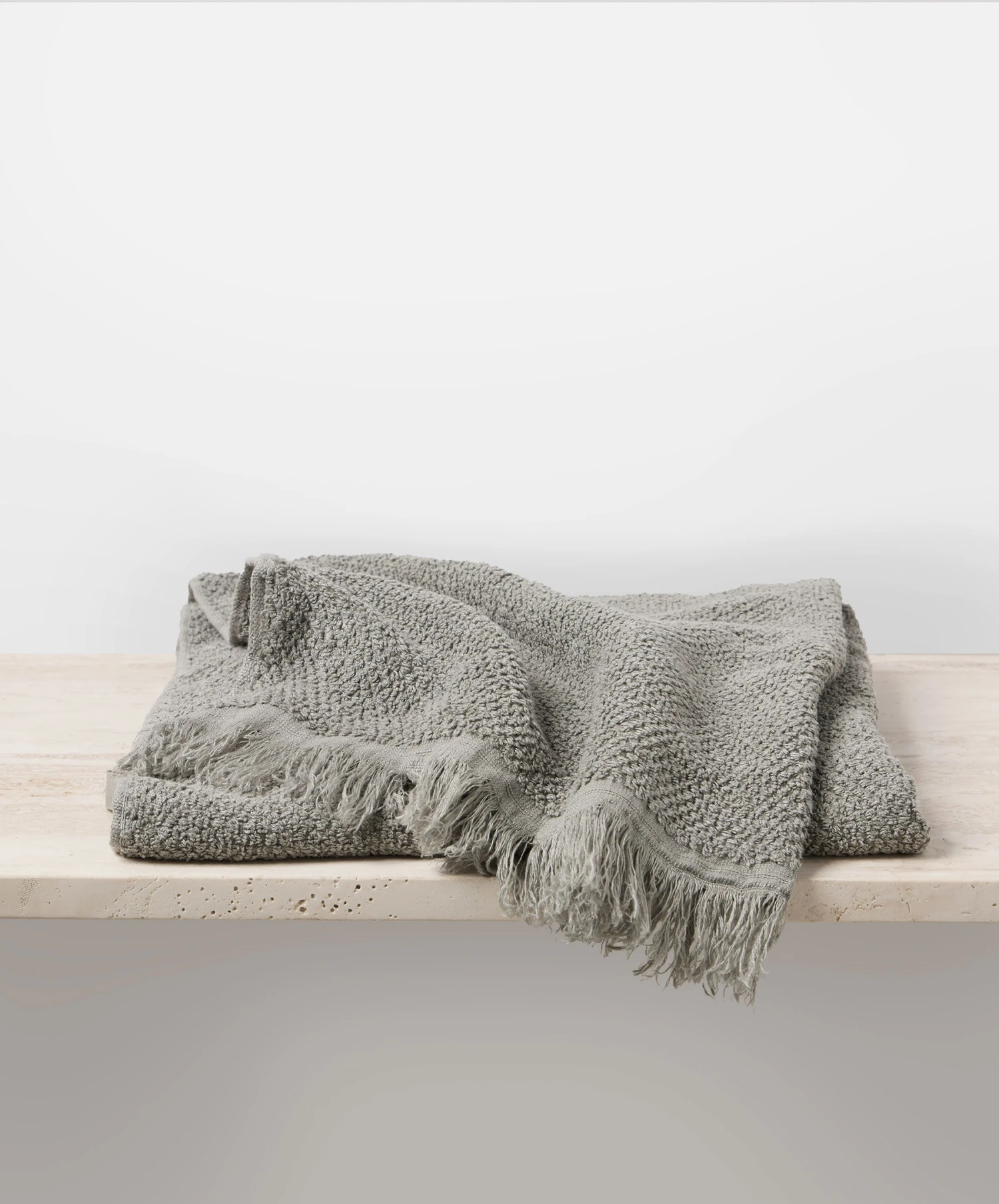 Pure Linen Bath Towel - Pebble 3 Pure Linen Bath Towel - Pebble
