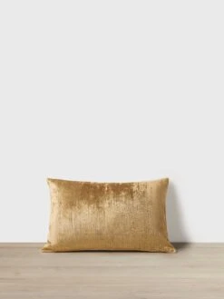 Talik Velvet Rectangular Cushion Cover - Bronze