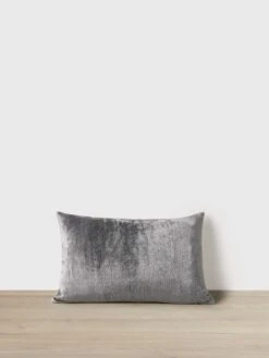 Talik Velvet Rectangular Cushion Cover - Mist