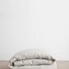 Linen Duvet Cover - Smoke Gray