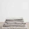 Linen Sheet Set With Pillowcases - Smoke Gray -Cultiver Sales Store 2 Sheet Set Smoke