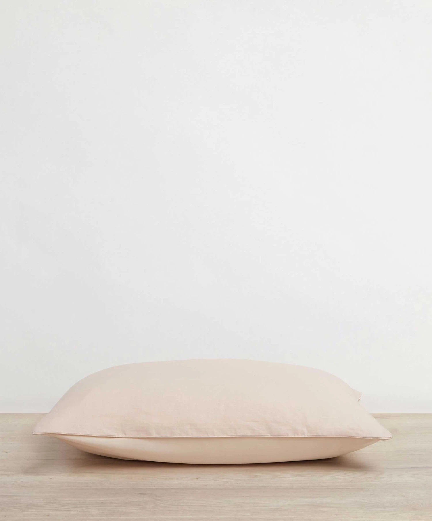 Silk Linen Flip Pillowcase - Blush 4 Silk Linen Flip Pillowcase - Blush - Image 2