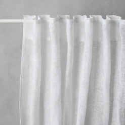 Linen Curtain - White