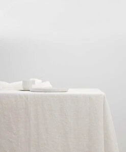 Linen Tablecloth - Ivory
