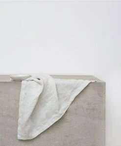 Linen Table Napkins - Fern Stripe