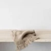 Pure Linen Hand Towel - Natural