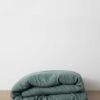 Linen Duvet Cover - Bluestone