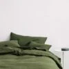 Linen Duvet Cover Set - Forest