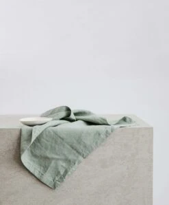 Linen Table Napkins - Sage