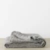 Mira Linen Bedcover - Ellis Stripe