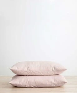 Bedroom Edit - Blush & Cedar Stripe -Cultiver Sales Store 8 Pillowcases Blush 1