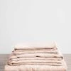 Linen Sheet Set With Pillowcases - Blush