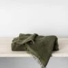 Pure Linen Bath Towel - Forest