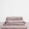 Linen Sheet Set With Pillowcases - Dusk