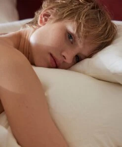 Linen Duvet Cover - Ivory -Cultiver Sales Store CULTIVER Ivory Bedding 05