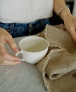 Fia Kitchen Towel - Natural -Cultiver Sales Store CULTIVER Kitchen Towels Natural 02