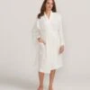 Linen Robe - Ivory -Cultiver Sales Store CULTIVER Robe Ivory 04