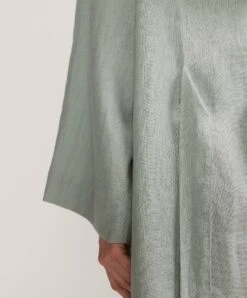 Linen Robe - Seafoam -Cultiver Sales Store CULTIVER Robe Seafoam 05
