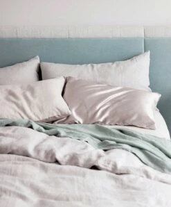 Linen Duvet Cover - Smoke Gray -Cultiver Sales Store Duvet Smoke 04 05a884c3 00f4 40a2 979d e40e0027a342