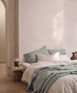 Linen Duvet Cover Set - White -Cultiver Sales Store Duvet White 03