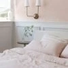 Bedroom Edit - Blush & Cedar Stripe