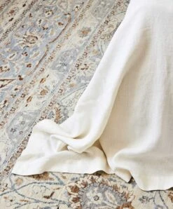 Heavyweight Linen Bedcover - Ivory -Cultiver Sales Store Heavyweight Bedcover Ivory 04