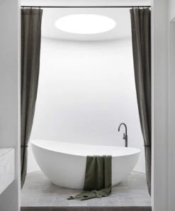 Pure Linen Bath Towel - Forest -Cultiver Sales Store Linen Towel 06