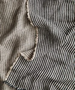 Mira Linen Throw - Ellis Stripe -Cultiver Sales Store Mira Throw Ellis 04