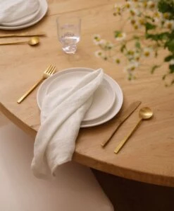 Linen Table Napkins - Fern Stripe -Cultiver Sales Store Napkins Fern Stripe 02 65daa82a e581 4d44 a622 c55d6247dade