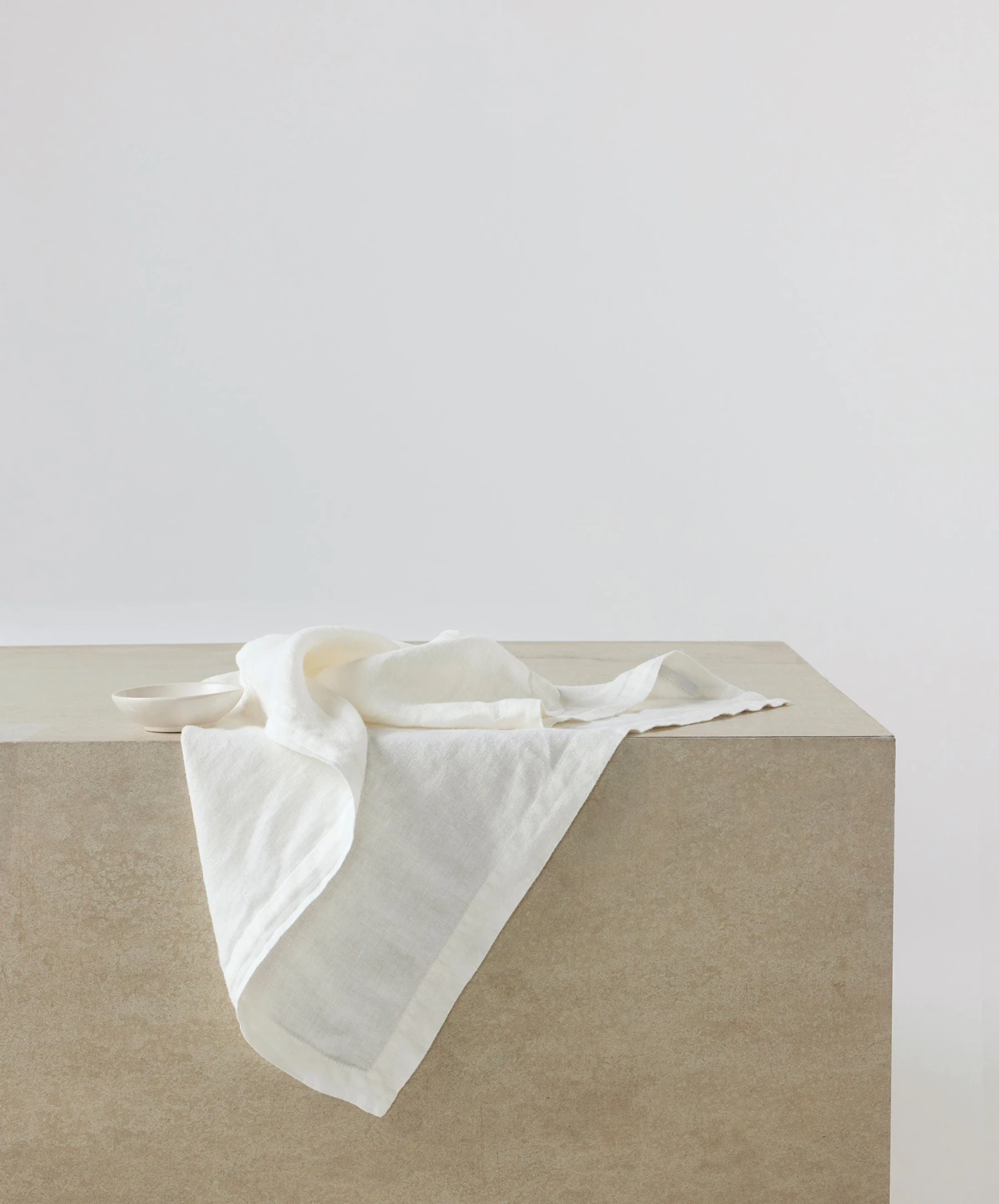 Linen Table Napkins - Ivory