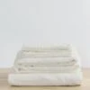 Linen Sheet Set With Pillowcases - Ivory -Cultiver Sales Store Sheet Set Ivory
