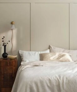 Silk Linen Flip Pillowcase - Natural -Cultiver Sales Store Silk Pillowcase Natural 03