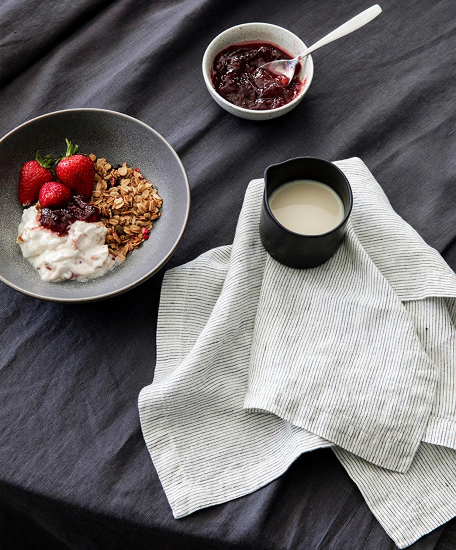 Linen Tablecloth - Slate 5 Linen Tablecloth - Slate - Image 3